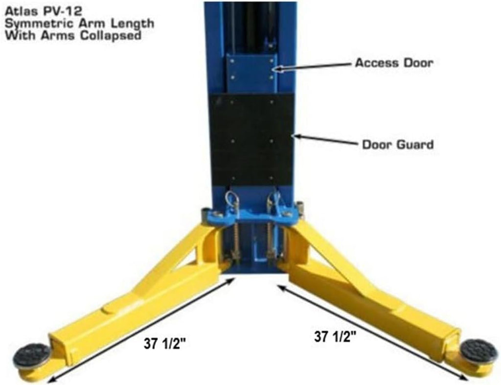 Atlas PV12PX 5443.1 kg 2 Post Car Lift