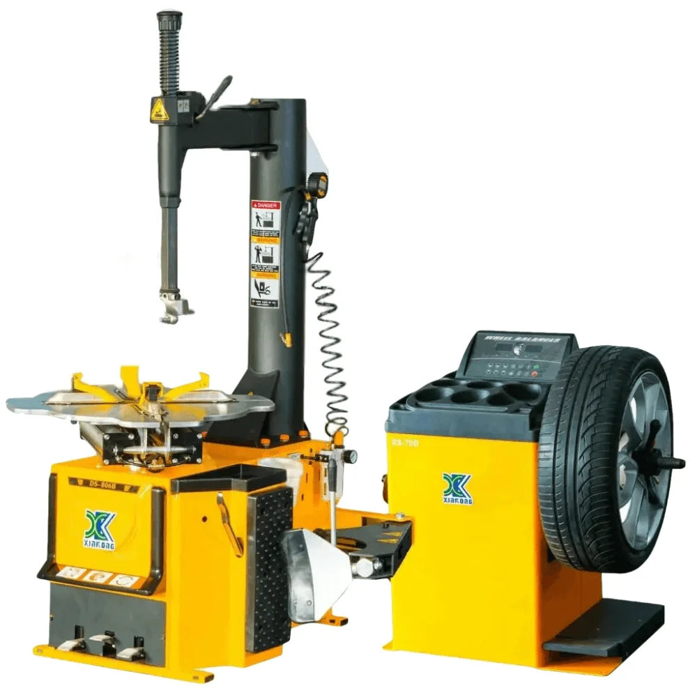806B & 70D 1.5 HP Tire Changer and Wheel Balancer Combo