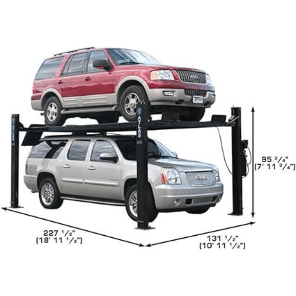 Atlas PRO9000 4082.3 kg 4-Post Car Lift