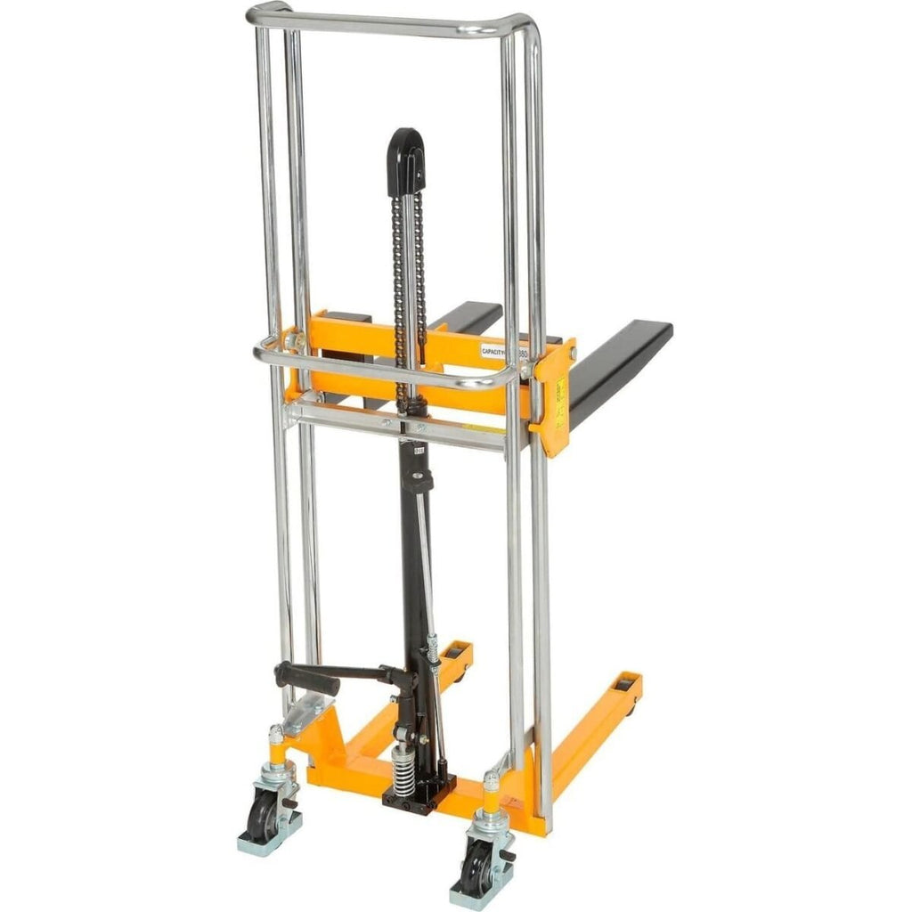 Global Industrial 988935 399.2 kg Manual Lift Stacker
