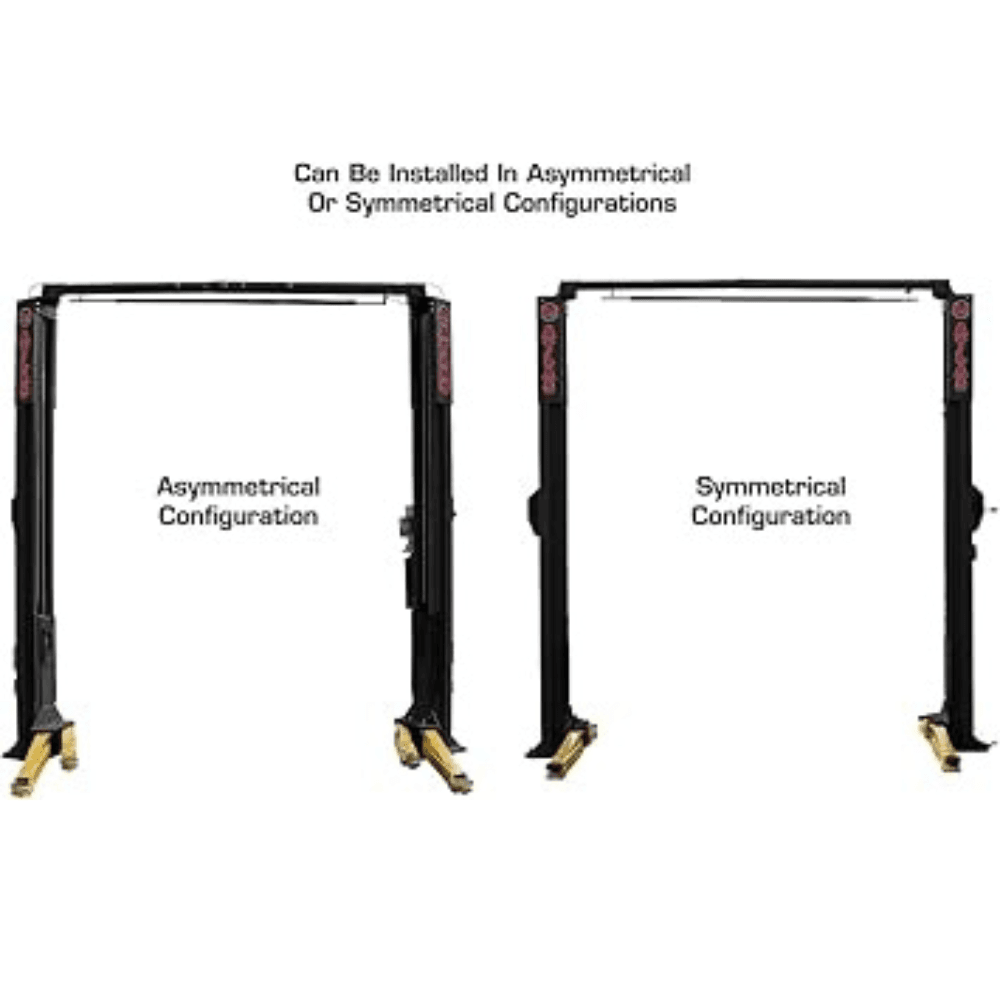 Atlas PVL-10 4535.9 kg 2 Post Car Lift