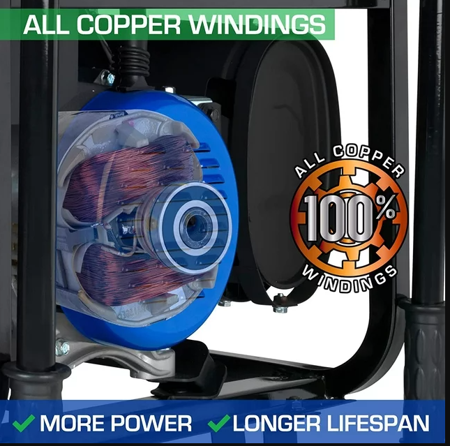 DuroMax XP13000HXT 13000 Watt Tri-Fuel Portable Generator