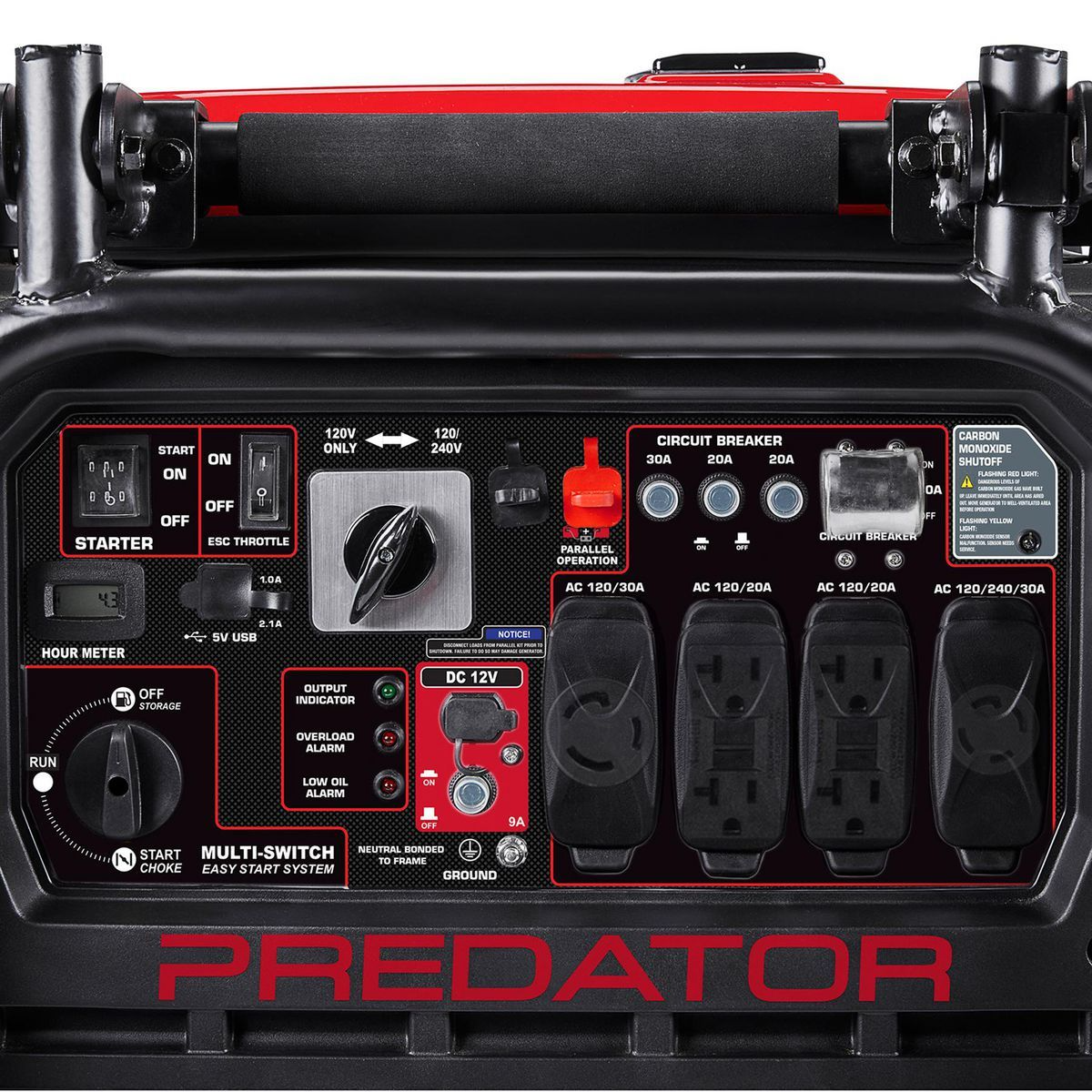 Predator 9500 Watt Super Quiet Inverter Generator