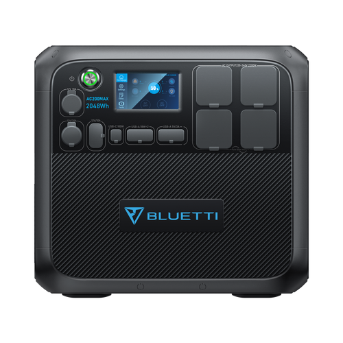 Bluetti AC200MAX 2200W Solar Generator with 350W Solar Panel