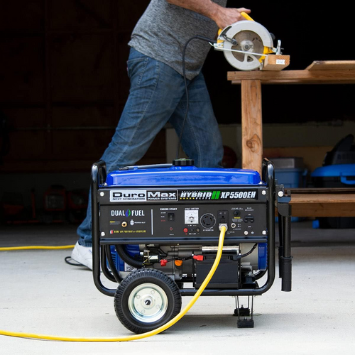DuroMax XP5500EH 5500 Watt Dual-Fuel Portable Generator